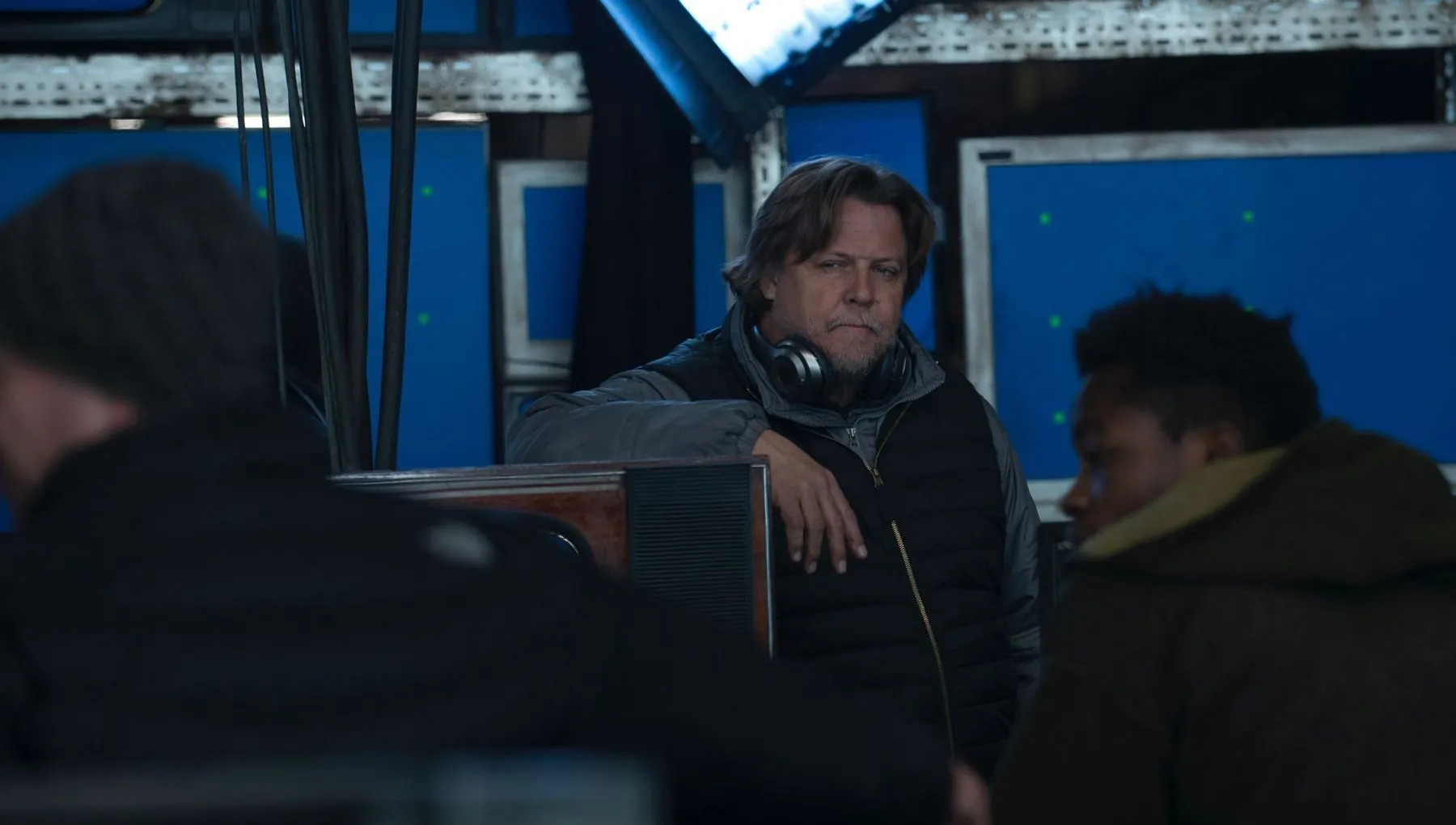 Don Michael Paul directing Death Race: Beyond Anarchy